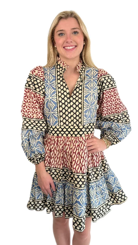 Oliphant Black Sultan Dress Tunics Solid Classic