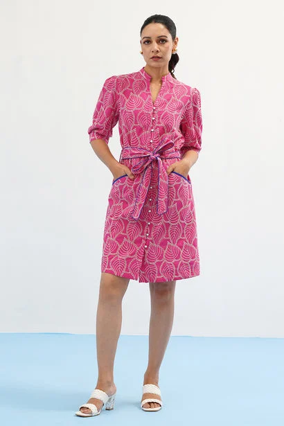 Iris Embroidered dress Tunics Sophisticated sleek