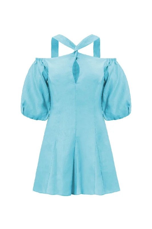 Casi Dress - Pool A-Line Day Work