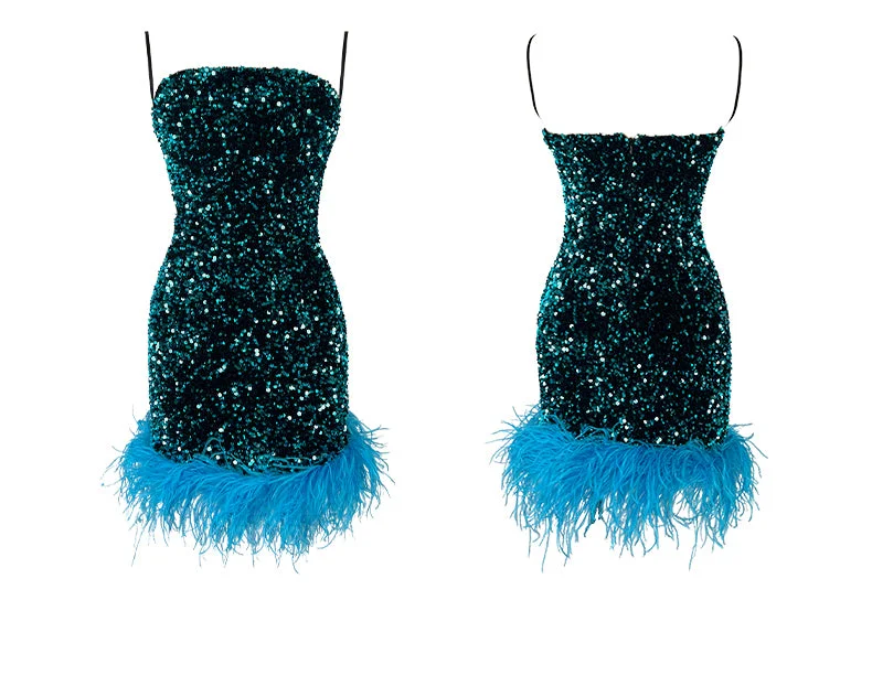 Blue dress
