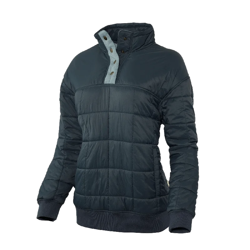 Badlands Women's Puffy Shirt-- Chenille Blend Fleece Blend Nylon Blend