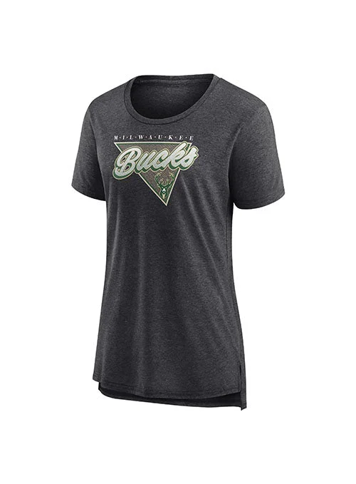 Women's Fanatics Classic TriBlend Buy Back Milwaukee Bucks T-Shirt-- Mesh Fabric Canvas Fabric Denim Fabric