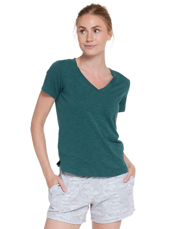 NOLA V-Neck T-Shirt-- Modern Contemporary Chic