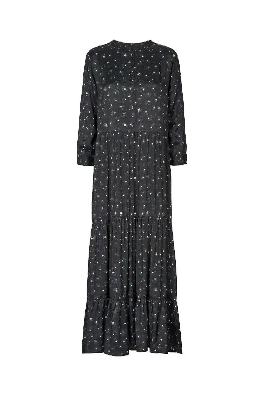 Nee Dress - Black Tunics Trendy modern