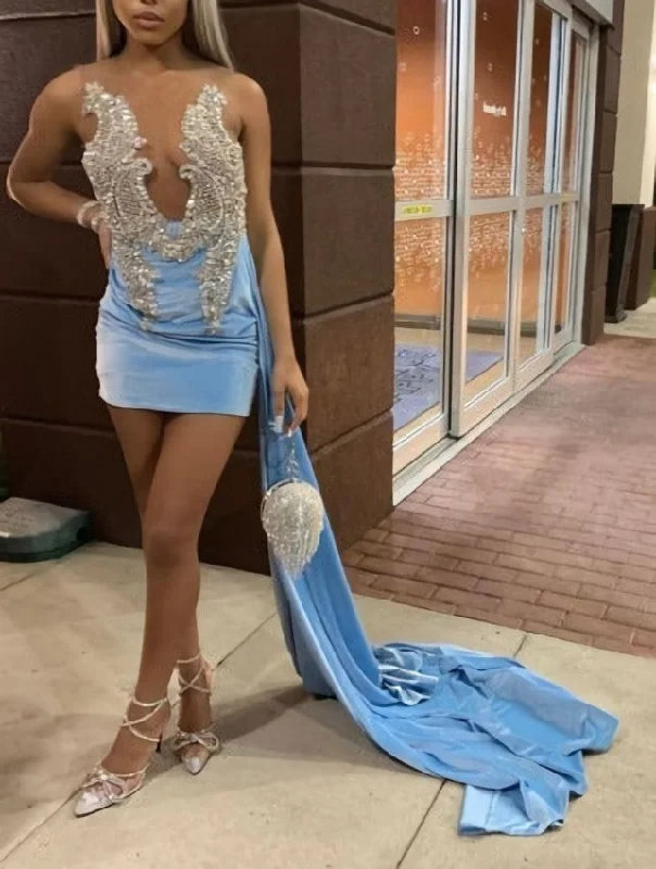 sexy short homecoming dress paty gowns Tunics Practical durable