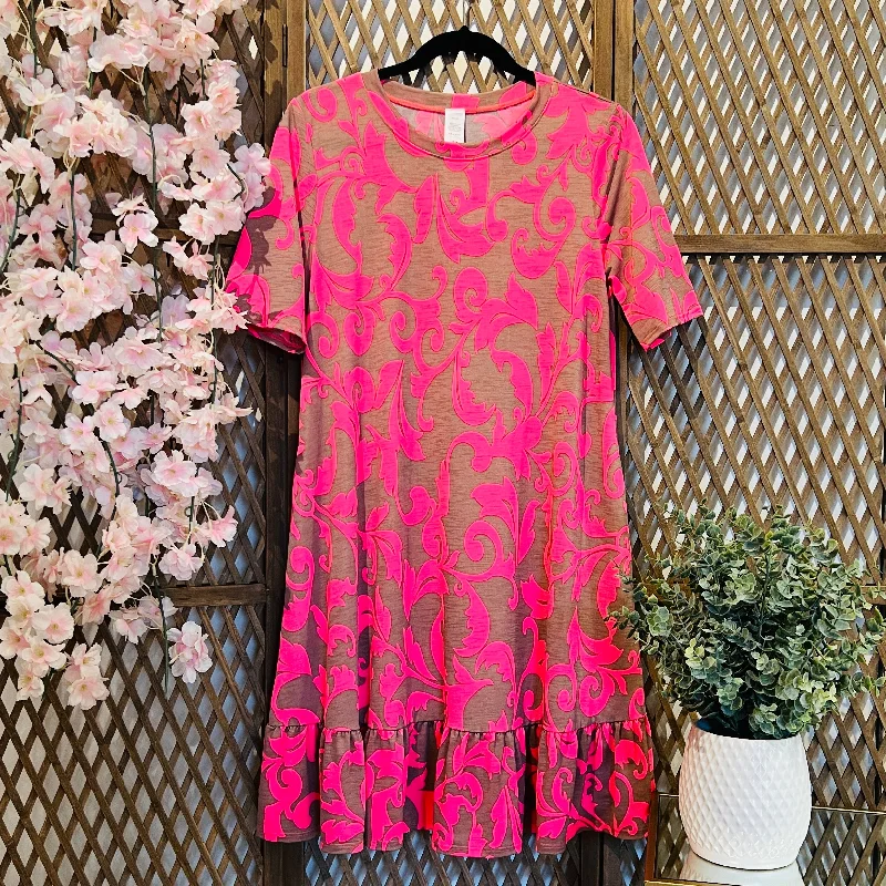 Pink/Tan Dress Tunics Review highly