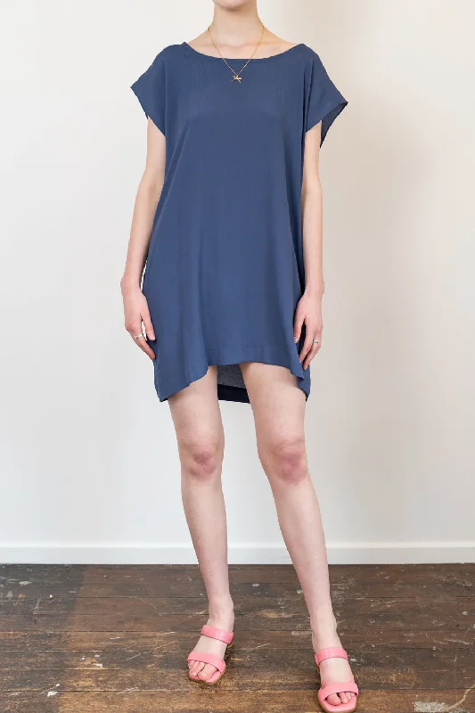 Ziggy Dress - Blue Steel Tunics Velvet soft
