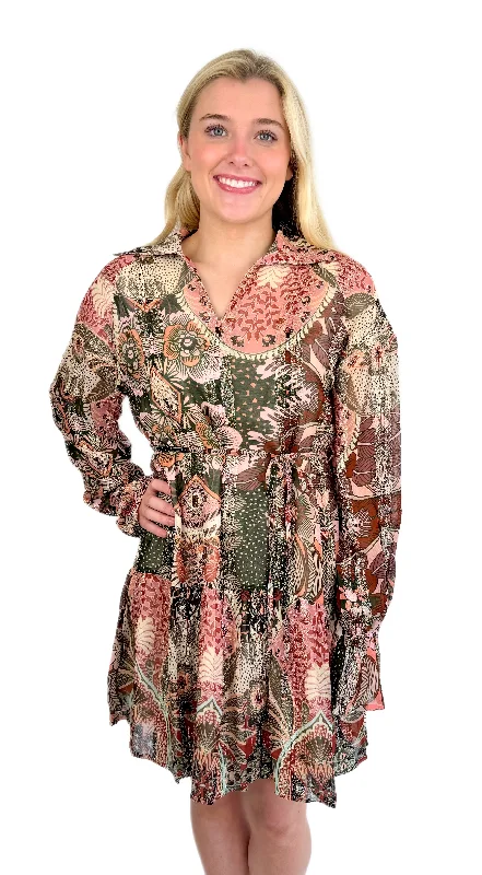 Ciebon Harvest Shimmer Dress Tunics Ceremony elegant