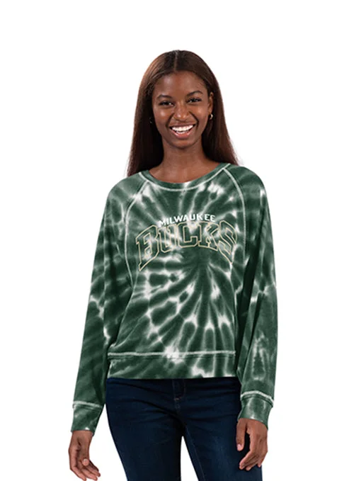 Women's G-III Waffle Thermal Upshot Green Milwaukee Bucks Long Sleeve T-Shirt-- Spandex Blend Rayon Blend Denim Blend Women's G-III Waffle Thermal Upshot Green Milwaukee Bucks Long Sleeve T-Shirt-- Spandex Blend Rayon Blend Denim Blend