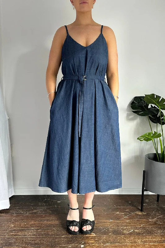 Cali Dress - Chambray Tunics Versatile stylish