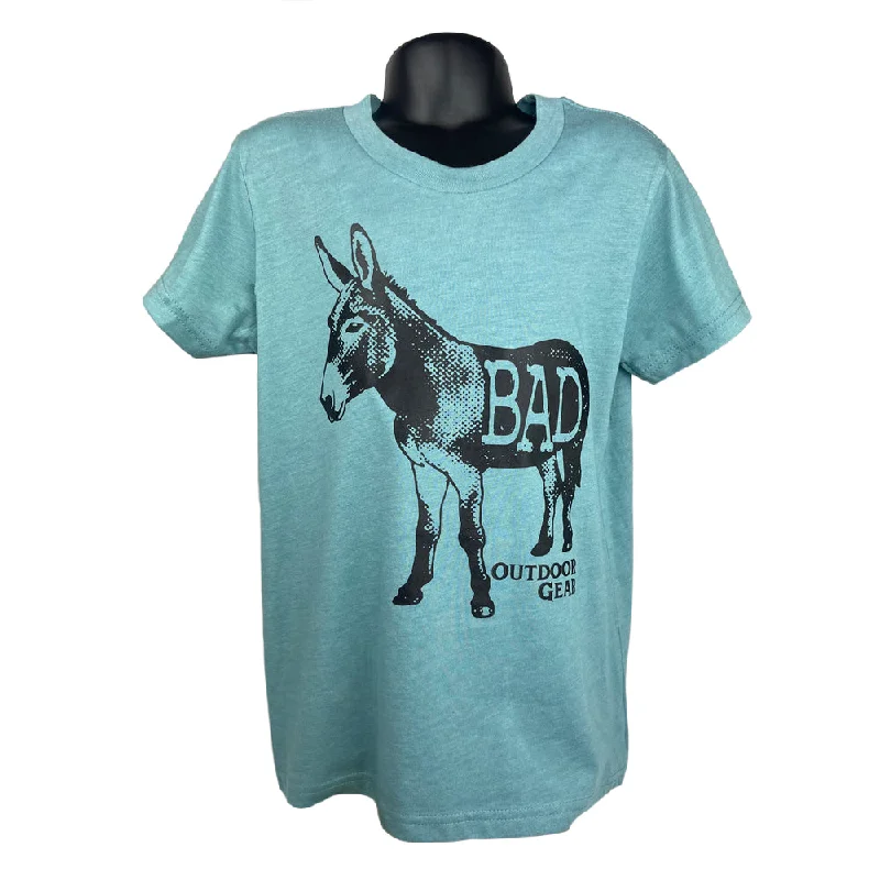 Bad "ASS" Outdoor Gear Youth T-Shirt-- Machine Wash Dry Clean Hand Wash