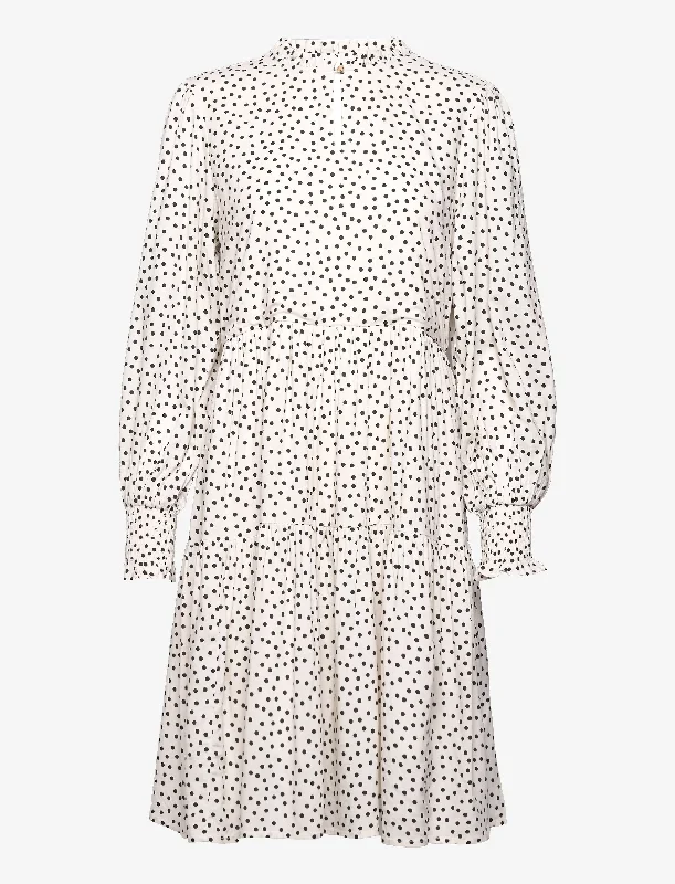 Eva Dress - Dots Tunics Summer linen