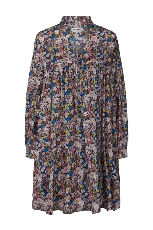 Georgia Dress - Multi Flower Tunics Wedding white