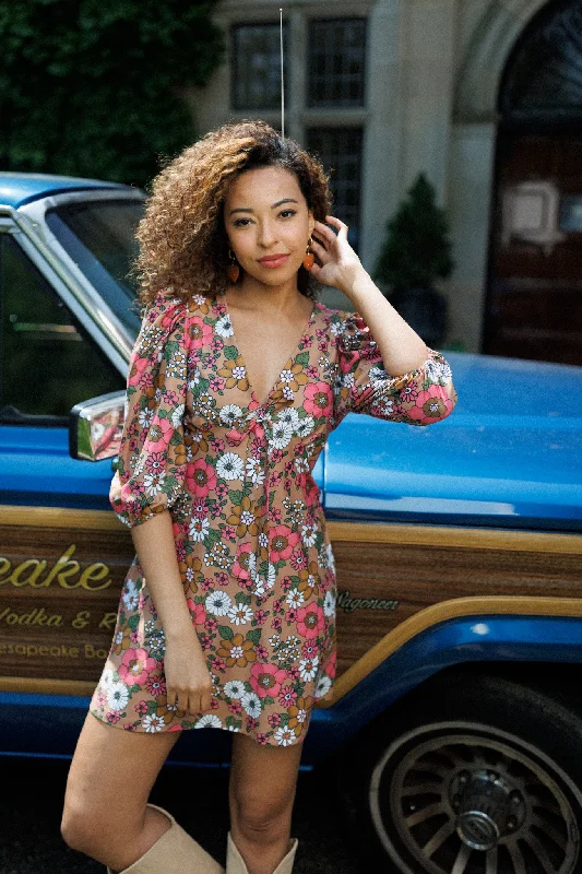 The Darling Dress - Cashmere Poppies Tunics Custom made
