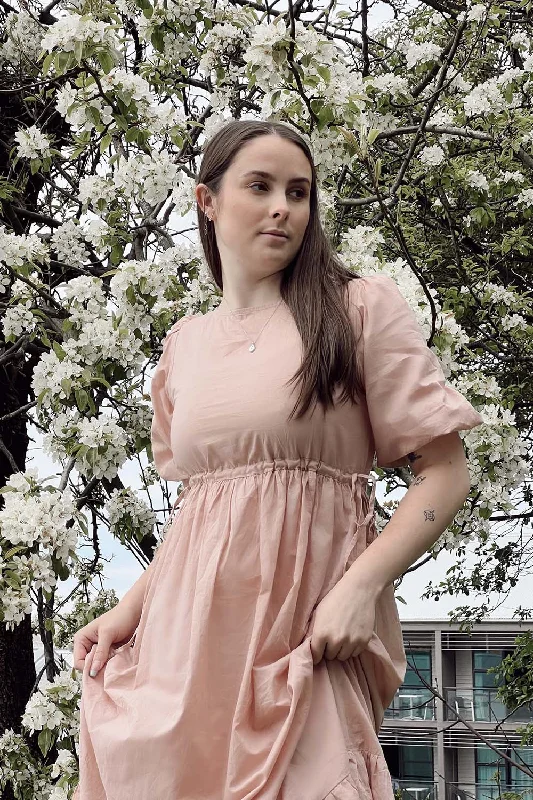 Brulee Dress - Canyon Pink Tunics Luxurious high-end
