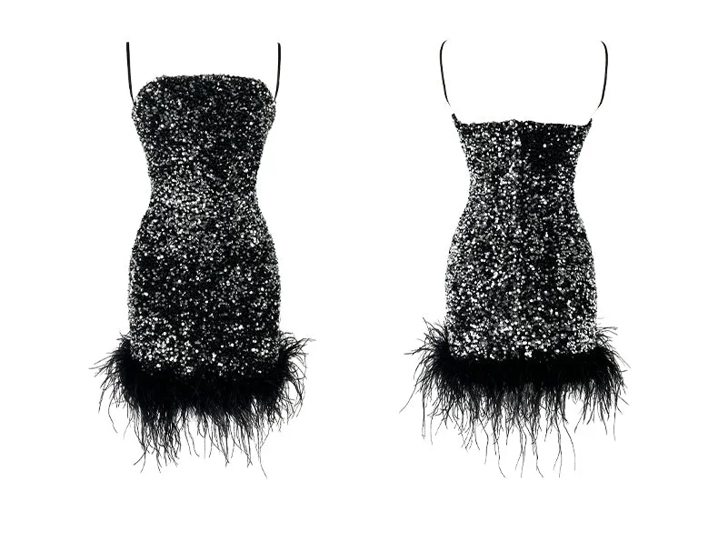 black dress