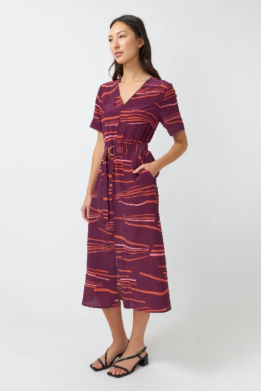 Ali Dress - Aubergine Tunics Evening elegant