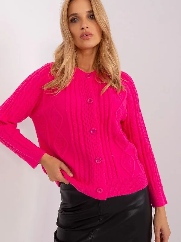 Cardigan AT Solid Print Embellished