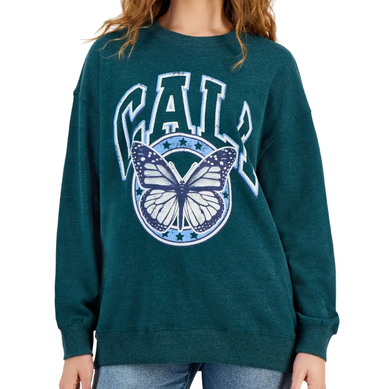 REBELLIOUS ONE - Comfy Cozy Sweatshirt Hoodie with Toggle Buttons Decorative Unique