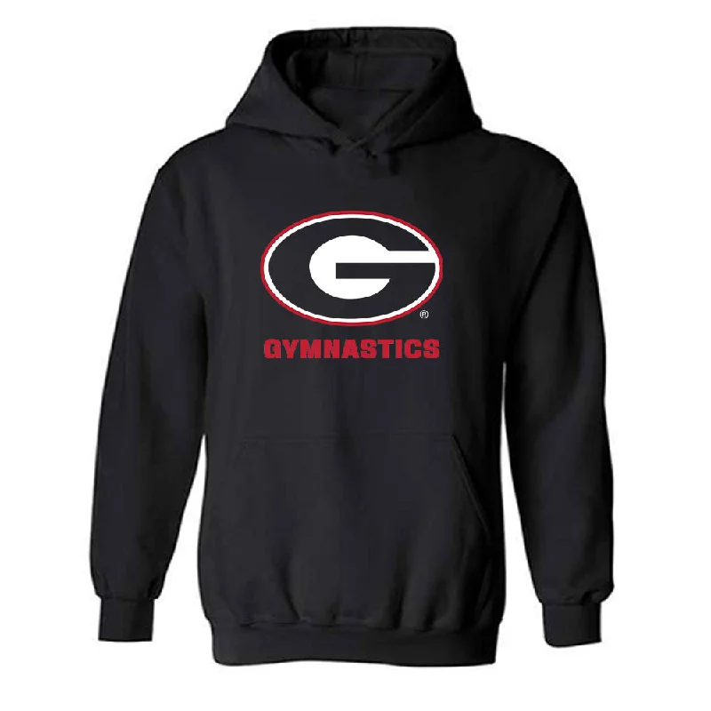 Georgia - NCAA Women's Gymnastics : Sidney Fitzgerald - Classic Shersey Hooded Sweatshirt Zip Hoodie Drawstring Kangaroo Pocket Georgia - NCAA Women's Gymnastics : Sidney Fitzgerald - Classic Shersey Hooded Sweatshirt Zip Hoodie Drawstring Kangaroo Pocket