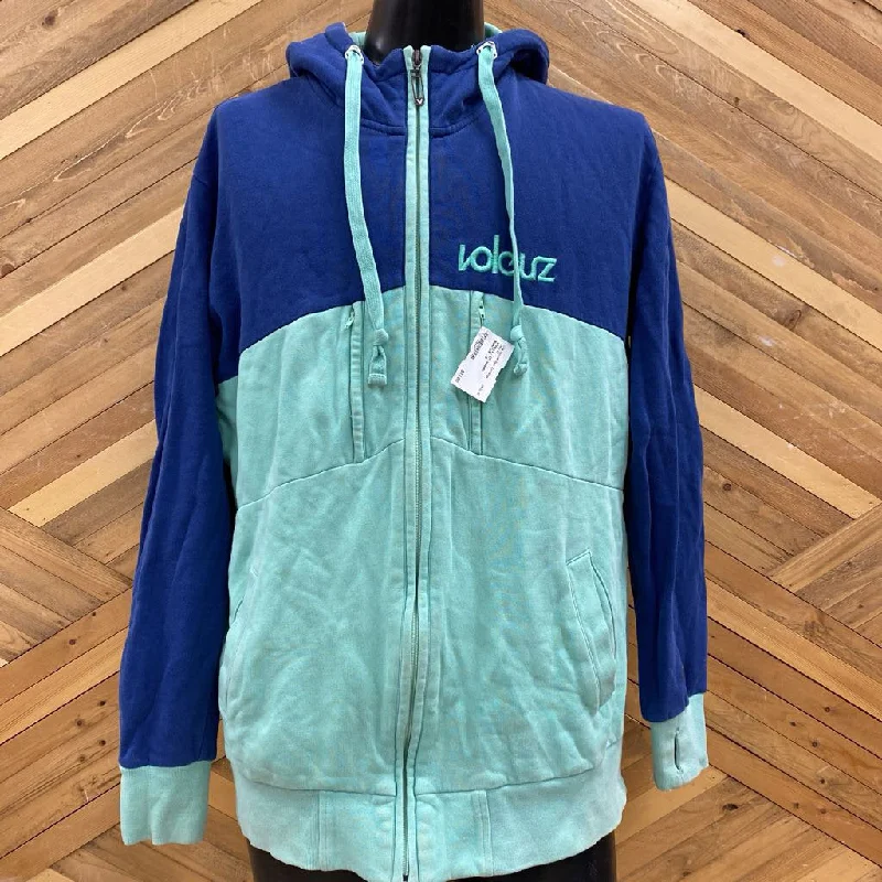 Voleurz - Zip Hoodie : Blue/Teal-men-MD Graphic Hoodie Design Print