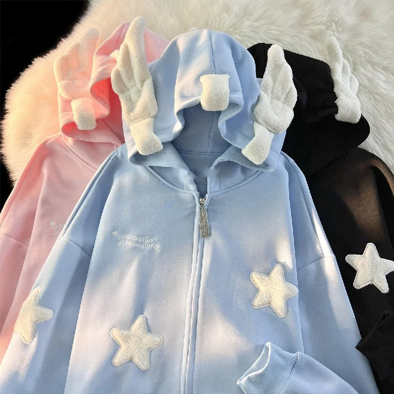 Loose Thickened Velvet Cardigan Top Bright Pastel Dark