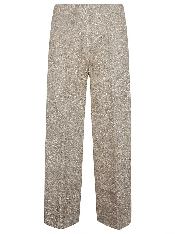 Circus Hotel Trousers Golden Trousers sophisticated sleek