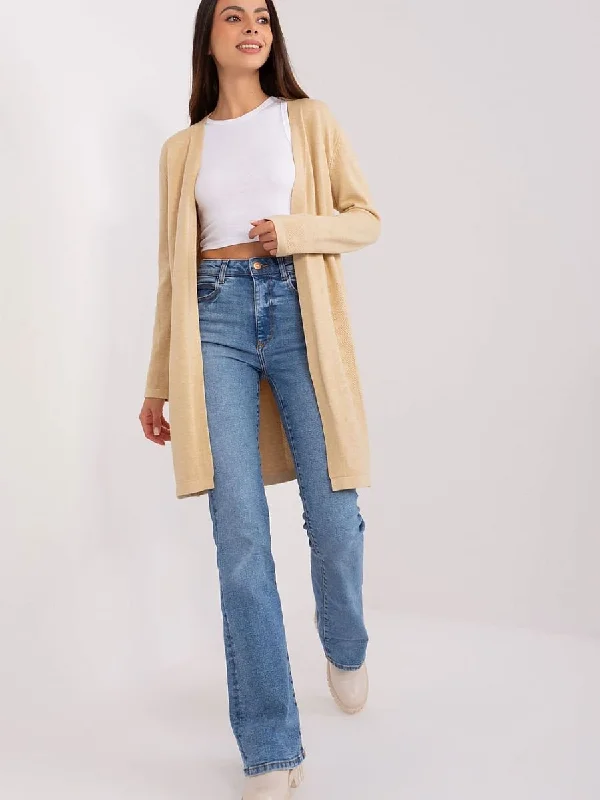 Cardigan AT Mesh Blend Leather Blend Suede Blend