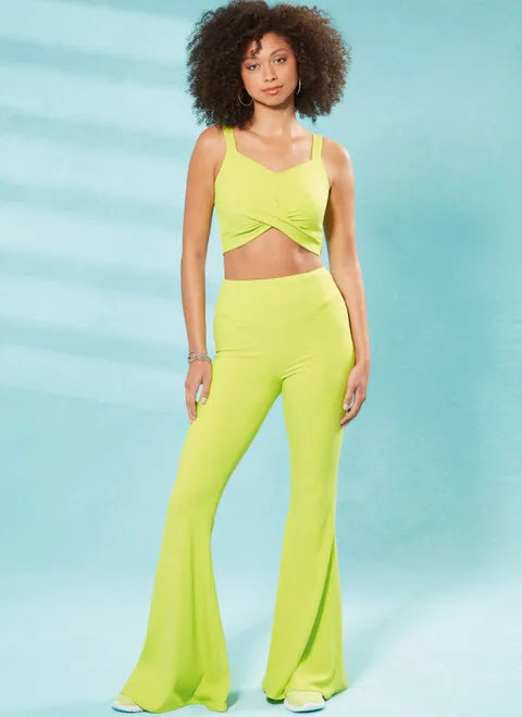 McCalls Top and Trousers M8368 Trousers Designer Luxury
