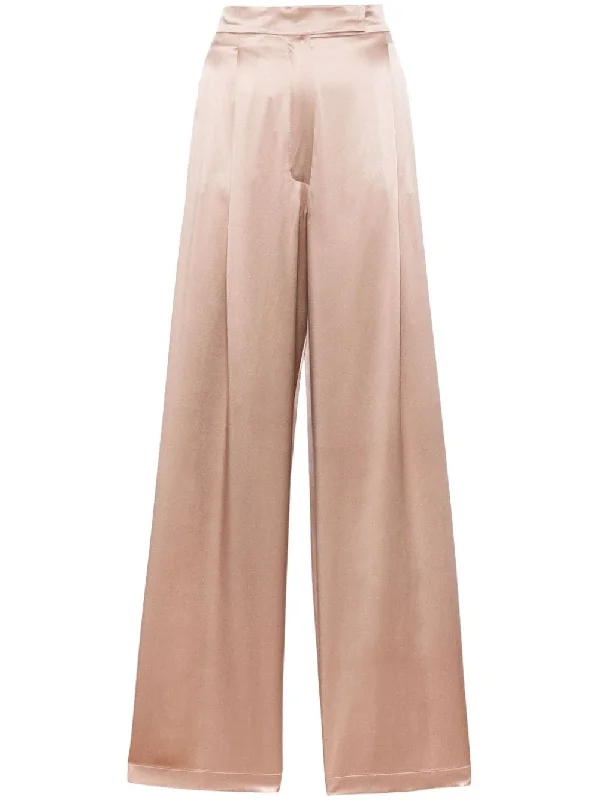 Max Mara Pianoforte Trousers Brown Trousers Culottes Wide Leg