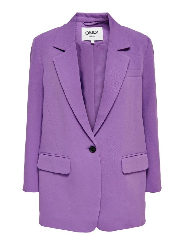 Only Lana-Tessa - Oversize blazer Silk Women's Blazer