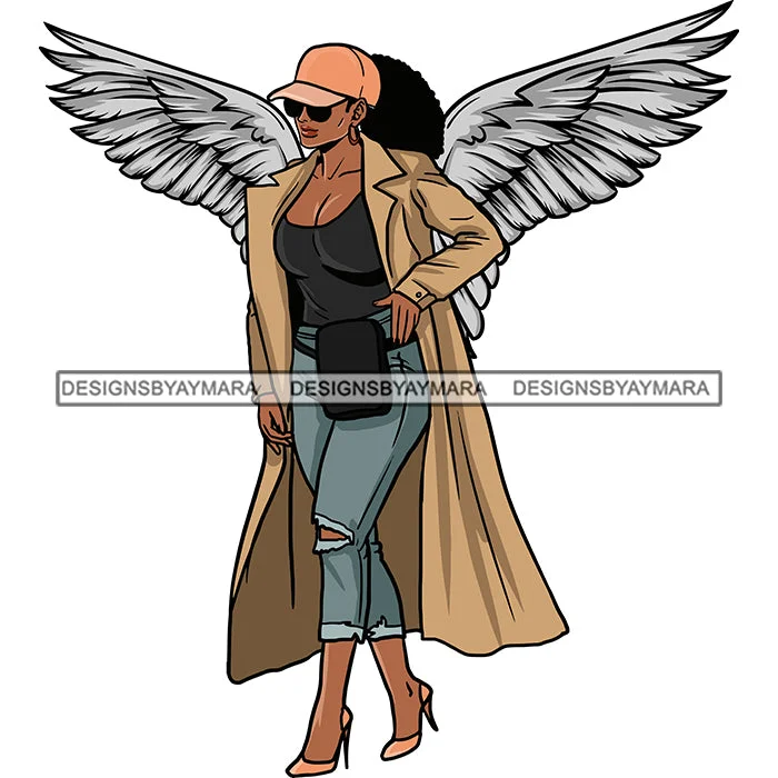 Black Goddess Angel Wings Sunglasses Baseball Cap High Heels Long Coat Fashionable SVG JPG PNG Vector Clipart Cricut Silhouette Cut Cutting Tweed Herringbone Houndstooth Black Goddess Angel Wings Sunglasses Baseball Cap High Heels Long Coat Fashionable SVG JPG PNG Vector Clipart Cricut Silhouette Cut Cutting Tweed Herringbone Houndstooth