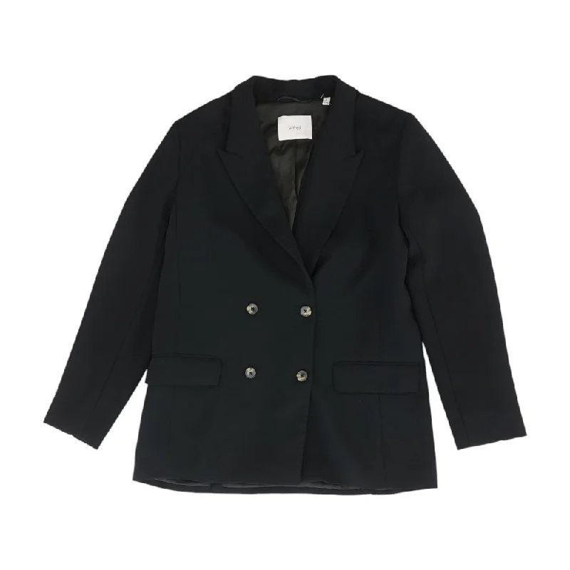 Black Solid Blazer Women's Solid Blazer