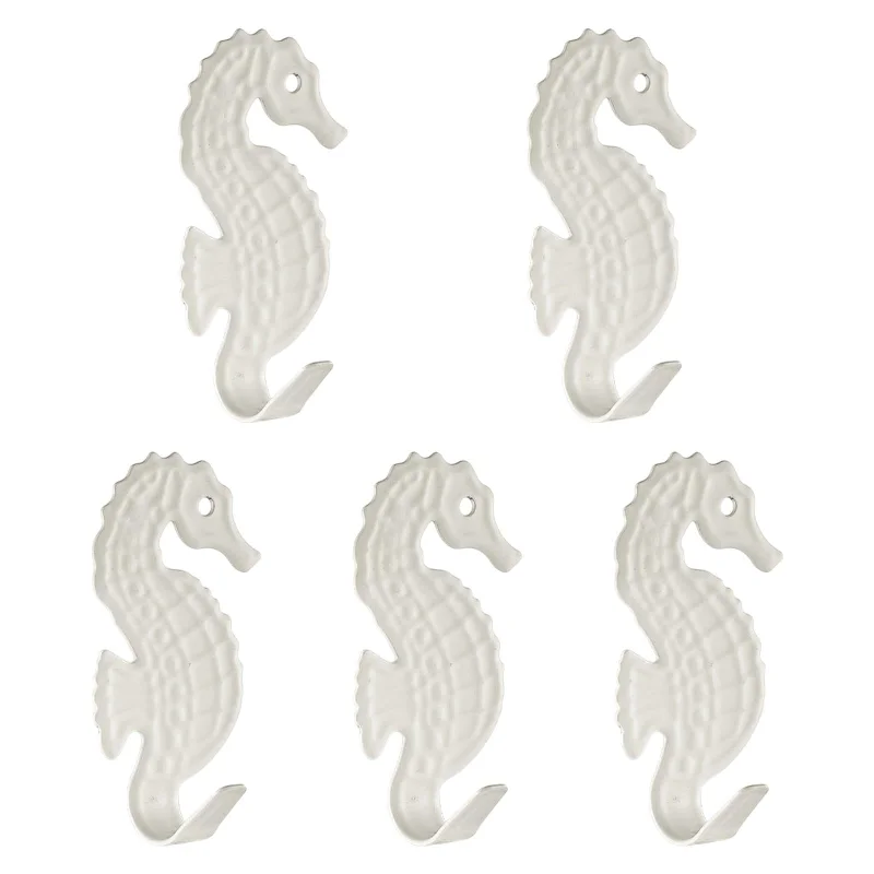 Maxbell 5 Pieces Wall Mounted Coat Hooks Multi Purpose for Entryway Bathroom Bedroom White Anorak Windbreaker Fleece Maxbell 5 Pieces Wall Mounted Coat Hooks Multi Purpose for Entryway Bathroom Bedroom White Anorak Windbreaker Fleece