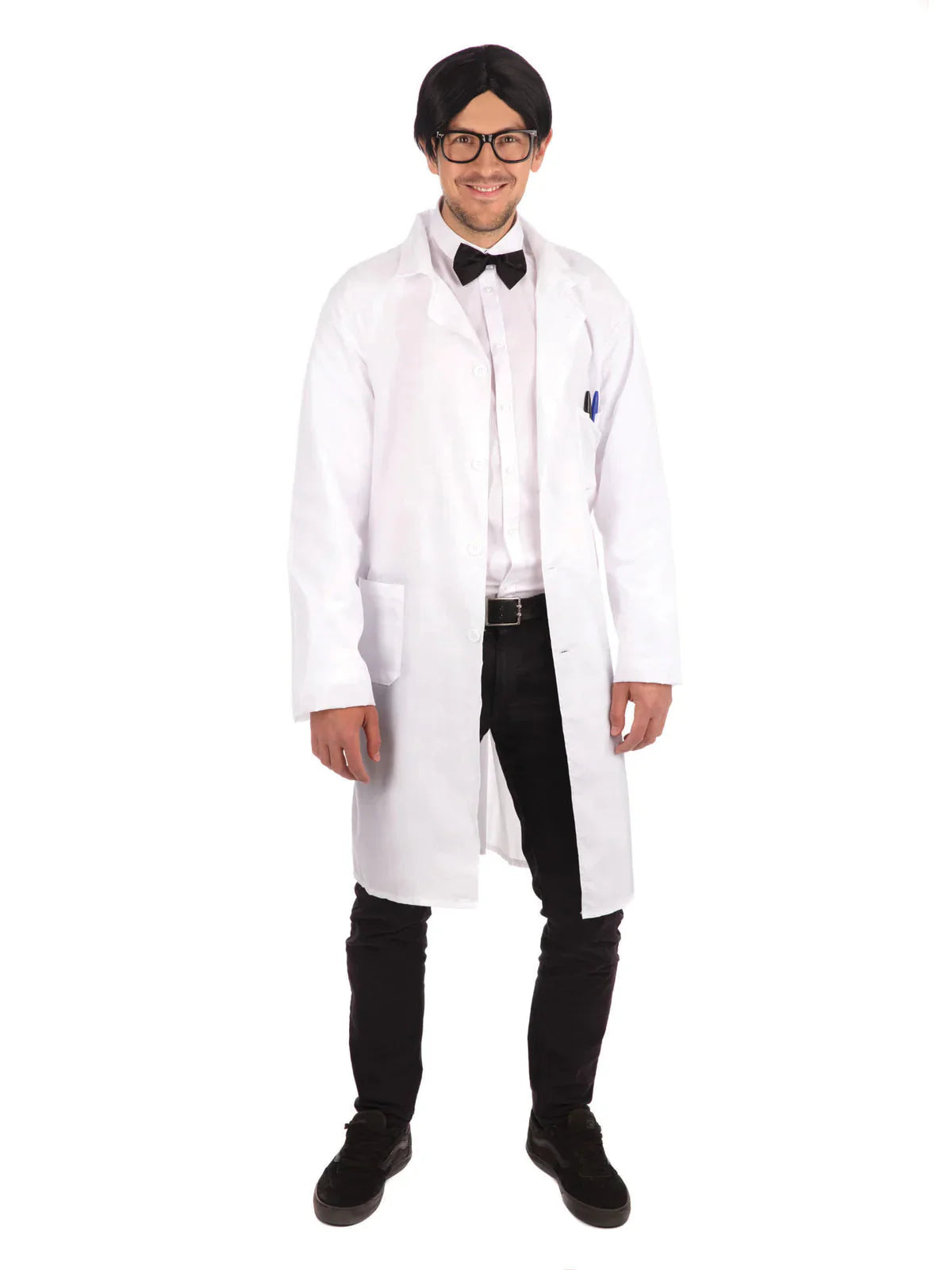 Mens Doctor Coat Adult Costume Male Halloween Bomber Denim Leather