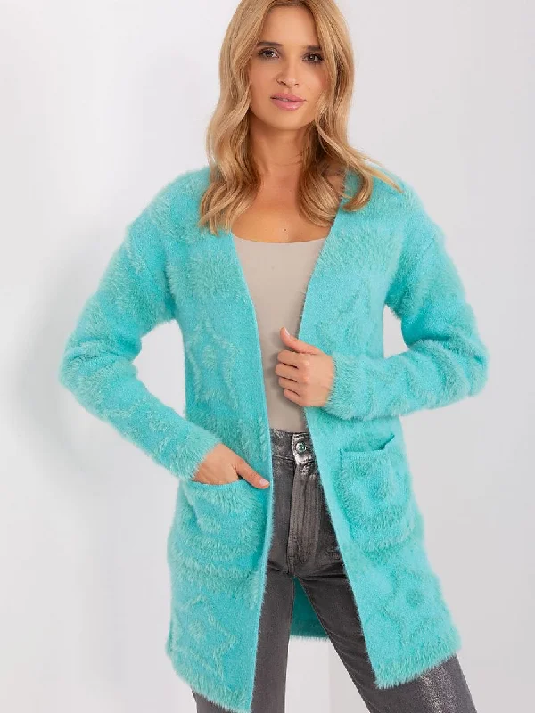 Cardigan AT Zippered Front Buttoned Front Snap Front