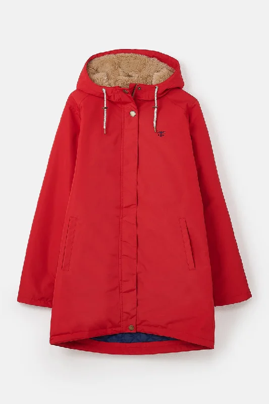 Lighthouse Scarlet Waterproof Coat Red Striped Polka Dot Floral