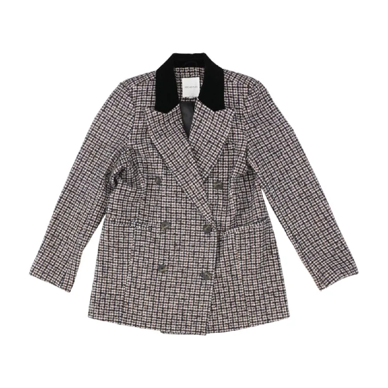 Multi Houndstooth Blazer Women's Classic Blazer