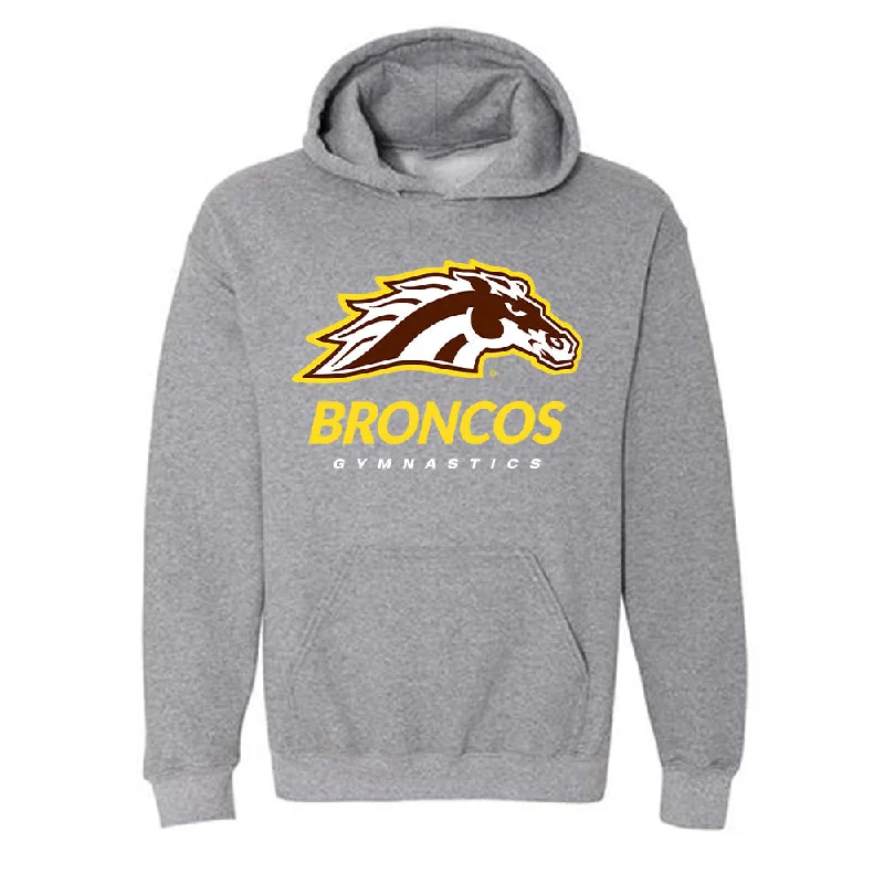 Western Michigan - NCAA Women's Gymnastics : Julie Korfhage - Classic Shersey Hooded Sweatshirt Hoodie with Cropped Fit Short Trendy Western Michigan - NCAA Women's Gymnastics : Julie Korfhage - Classic Shersey Hooded Sweatshirt Hoodie with Cropped Fit Short Trendy