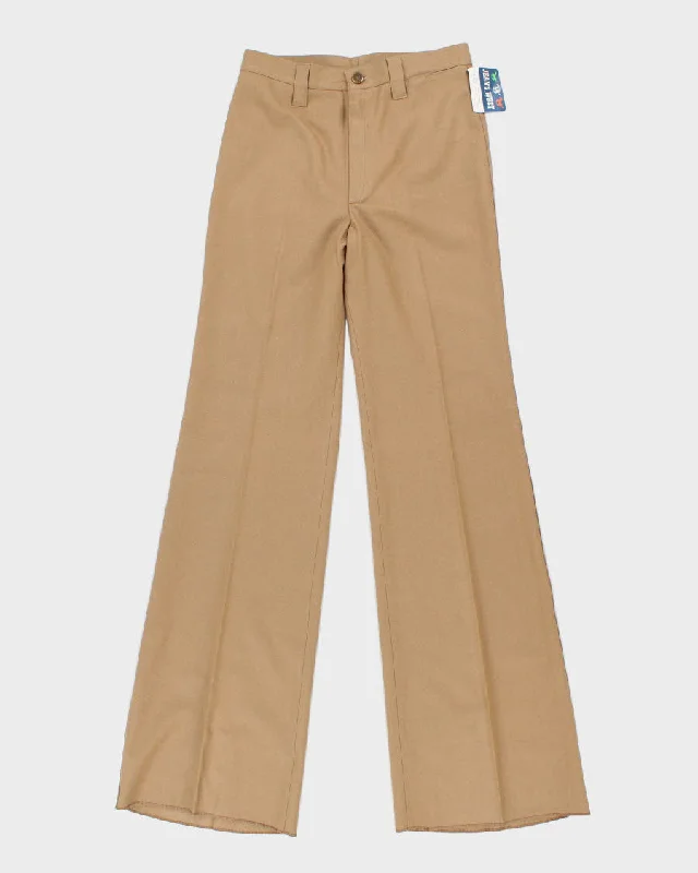Vintage 70s Jean's West Trousers - W28 L34 Trousers Business Professional