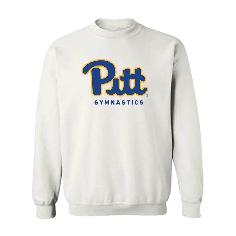 Pittsburgh - NCAA Women's Gymnastics : Lila Pileggi - Sports Shersey Crewneck Sweatshirt Hoodie with Exposed Zipper Edgy Industrial Pittsburgh - NCAA Women's Gymnastics : Lila Pileggi - Sports Shersey Crewneck Sweatshirt Hoodie with Exposed Zipper Edgy Industrial