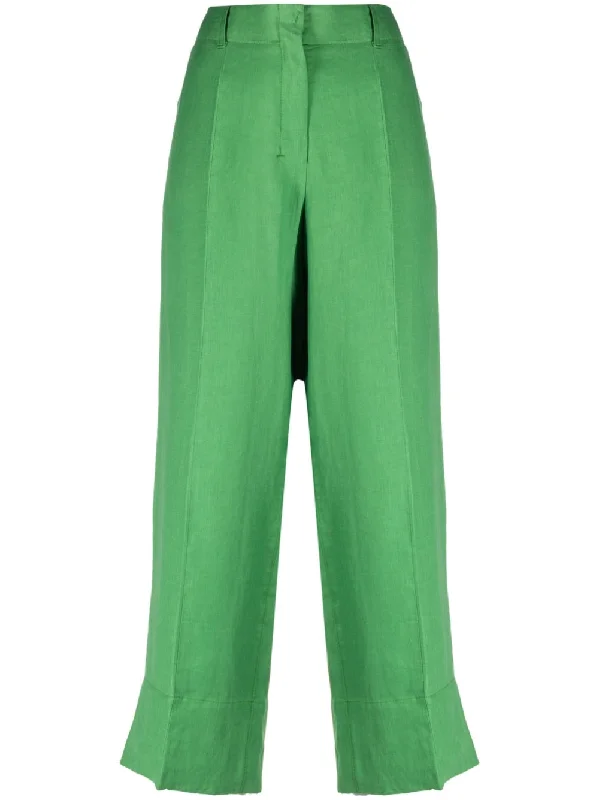 S Max Mara Trousers Green Trousers Fleece Cozy