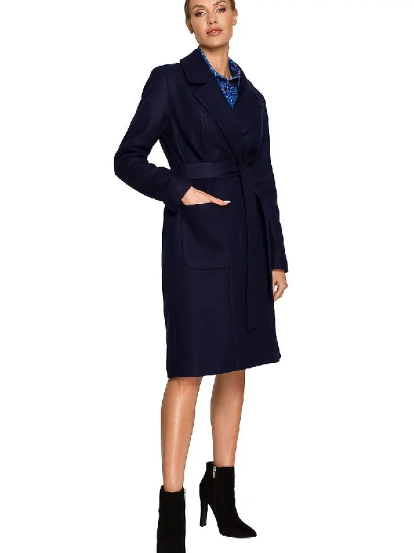 Coat Moe Buttoned Zippered Snapped
