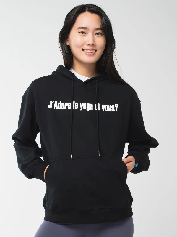 I love yoga Hoodie Hoodie with Print Artistic Unique