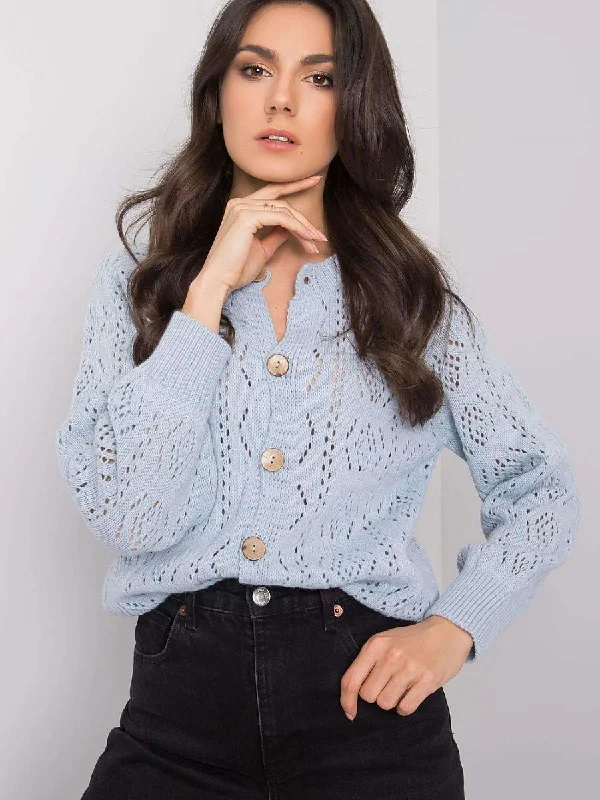 Cardigan Och Bella Hooded Caped Shawl Collar