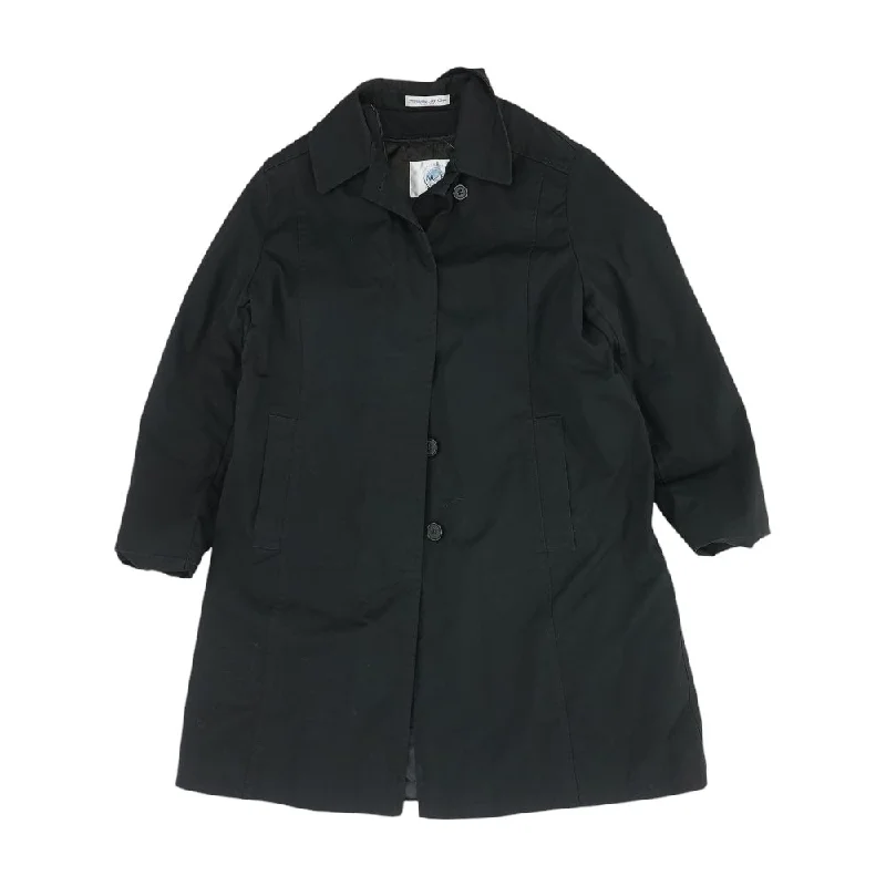 Black Solid Coat Tweed Herringbone Houndstooth