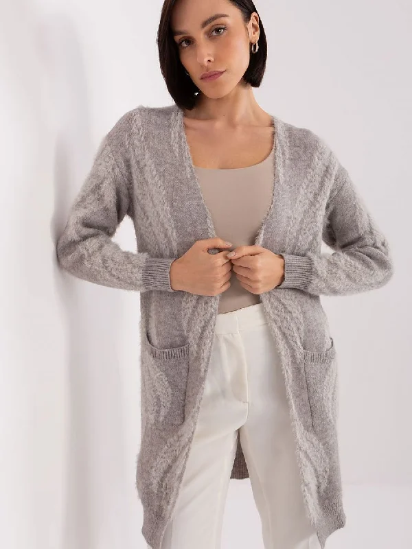 Cardigan AT Mesh Fabric Canvas Fabric Denim Fabric