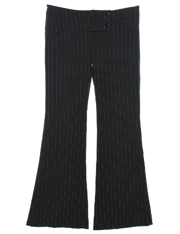 Flared Leg Trousers - W32 L31 Trousers Spring Floral