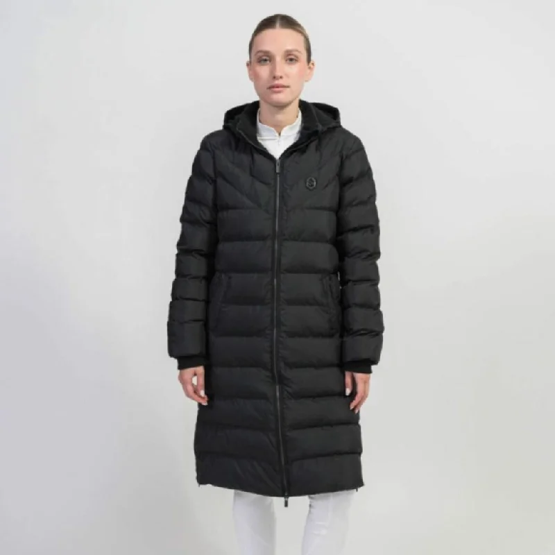 Samshield Sierra Long Down Winter Coat Embroidered Appliqued Beaded