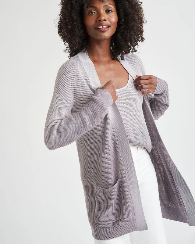 Luna Dip Dye Cardigan Button Cardigan Zip Cardigan Pullover Cardigan